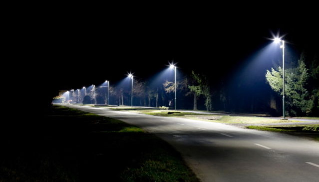 veřejné osvětlení LED