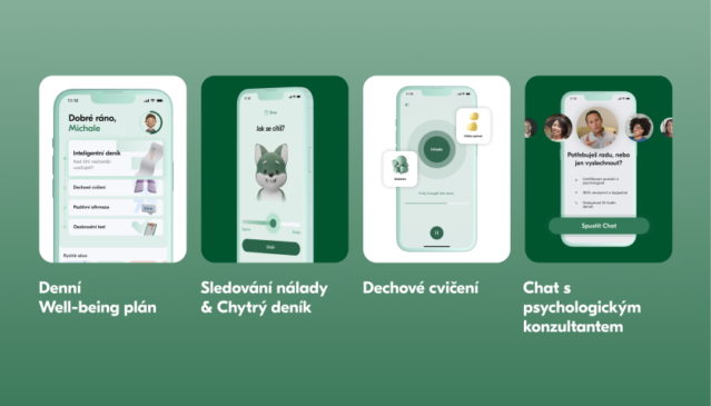 Aplikace s péčí o duševní zdraví VOS.health