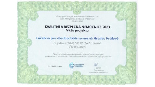 Léčebna pro dlouhodobě nemocné Hradec Králové